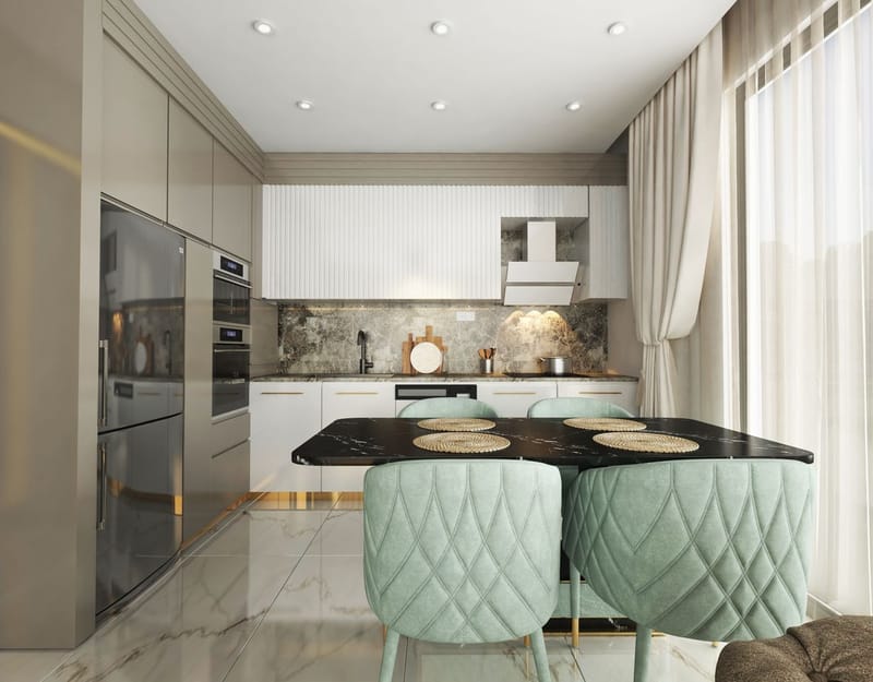 Квартиры в жилом комплексе премиум-класса в районе Махмутлар (001484) — фото 14