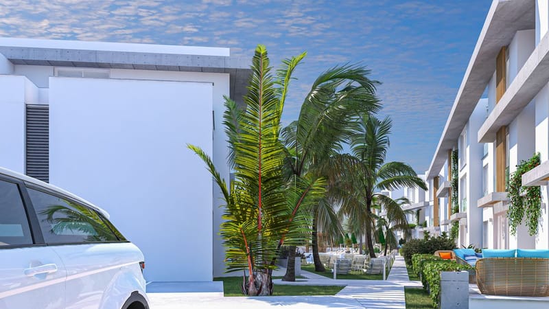 Апартаменты в шикарном жилом комплексе в 10 минутах от г.Фамагуста (001105) — фото 15