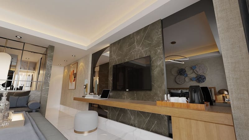 Уникальные видовые апартаменты в центре региона Лонг-Бич (001193) — фото 30