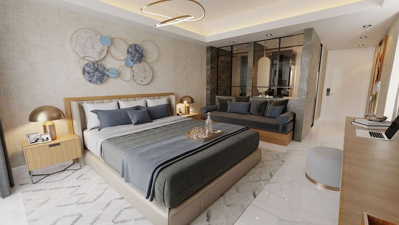 Уникальные видовые апартаменты в центре региона Лонг-Бич (001193) — фото 35