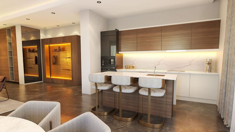 Уникальные видовые апартаменты в центре региона Лонг-Бич (001193) — фото 34