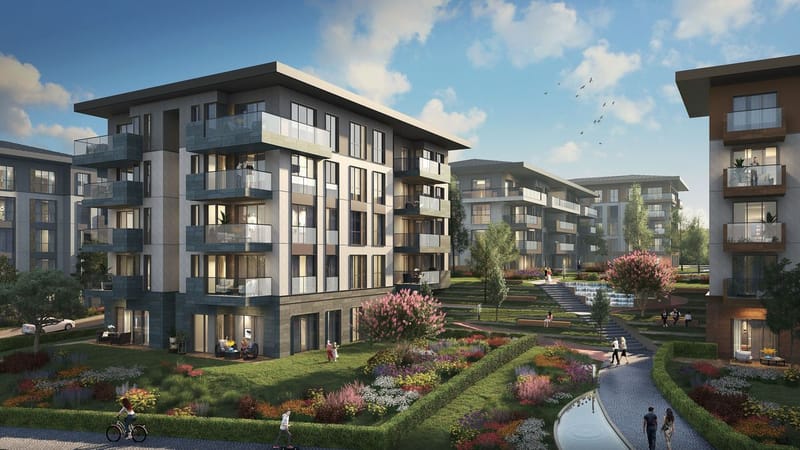 Жилой комплекс в европейской стороне Стамбула, Кючюкчекмедже (121345) — фото 9