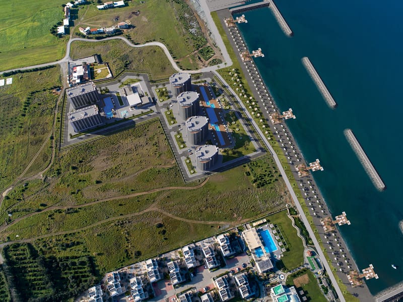 Апартаменты у моря в Гюзельюрт (001272) — фото 22