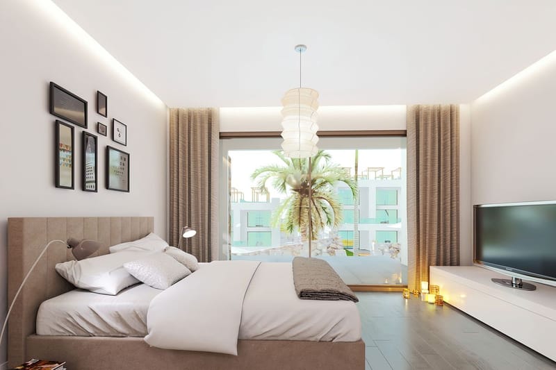 Комплекс апартаментов и бунгало на восточном побережье острова в районе Бахчели (012272) — фото 17