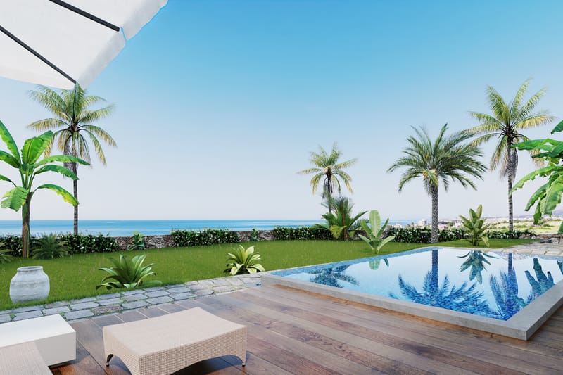 Комплекс апартаментов и бунгало на восточном побережье острова в районе Бахчели (012272) — фото 7