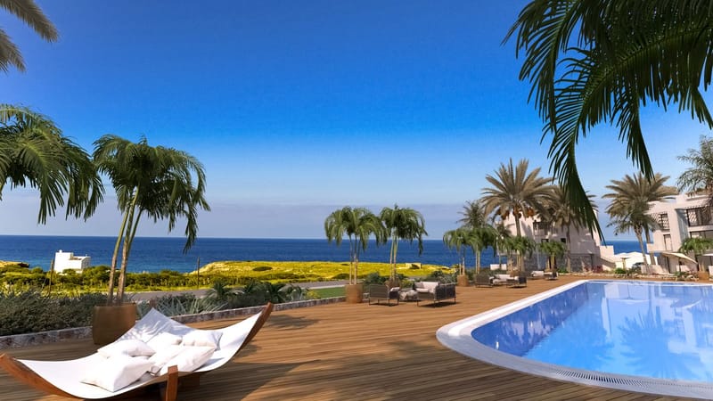 Комплекс с различными апартаментами в 150 метрах от моря, в районе Татлысу (015272) — фото 12