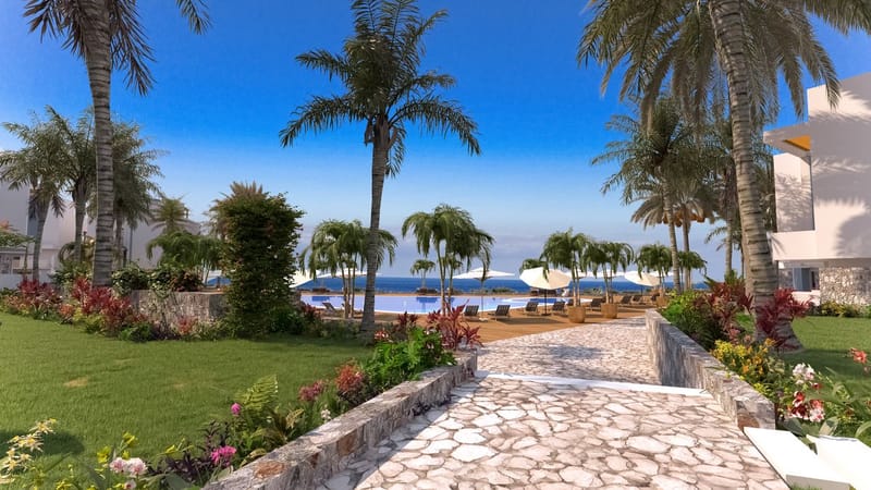 Комплекс с различными апартаментами в 150 метрах от моря, в районе Татлысу (015272) — фото 15