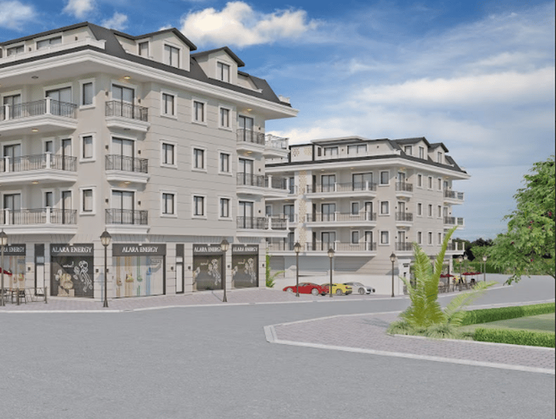 Современные квартиры в жилом комплексе от застройщика в районе Окурджалар (001274) — фото 2