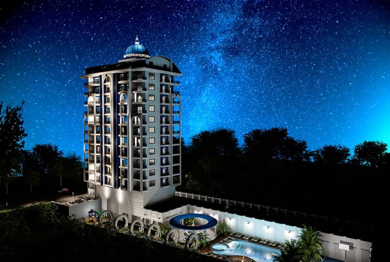 Квартиры в новом инвестиционном проекте в центральной части района Махмутлар (002276) — фото 2