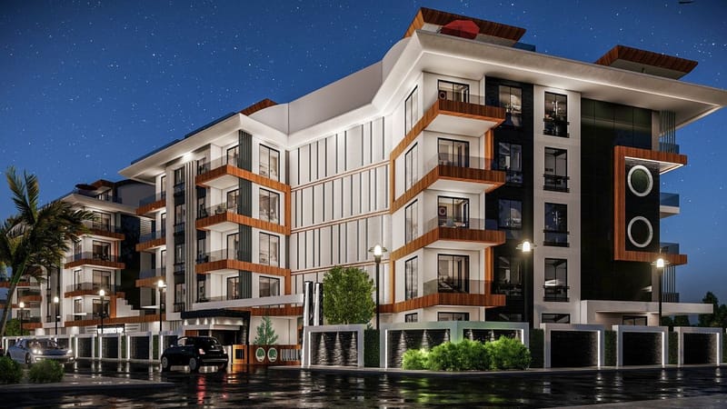 Квартиры в жилом комплексе от застройщика в районе Оба (008252) — фото 4