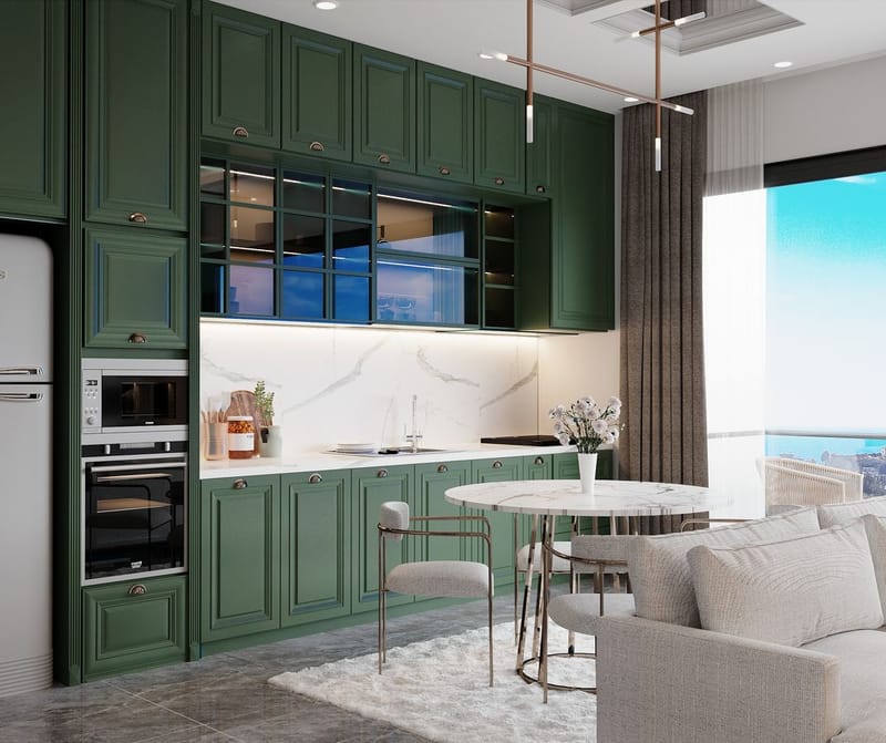 Квартиры в жилом комплексе от застройщика в районе Оба (008252) — фото 34