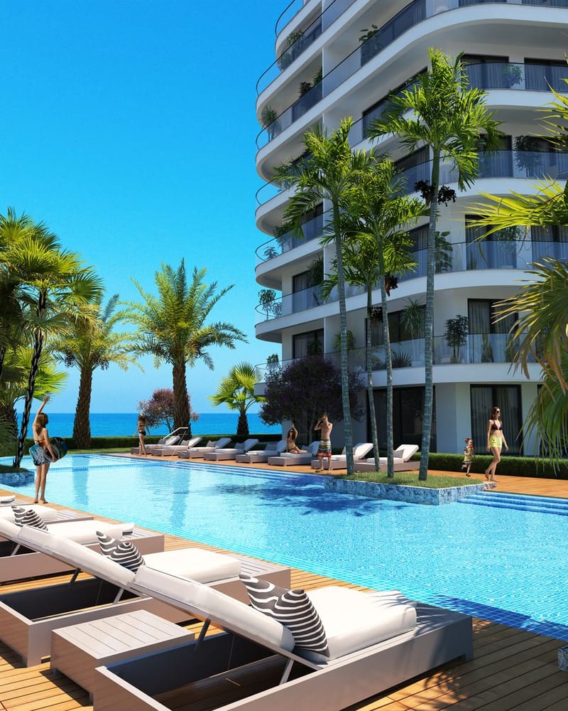 Новый проект с недорогими апартаментами на западном побережье, в районе Гюзельюрт (012161) — фото 16