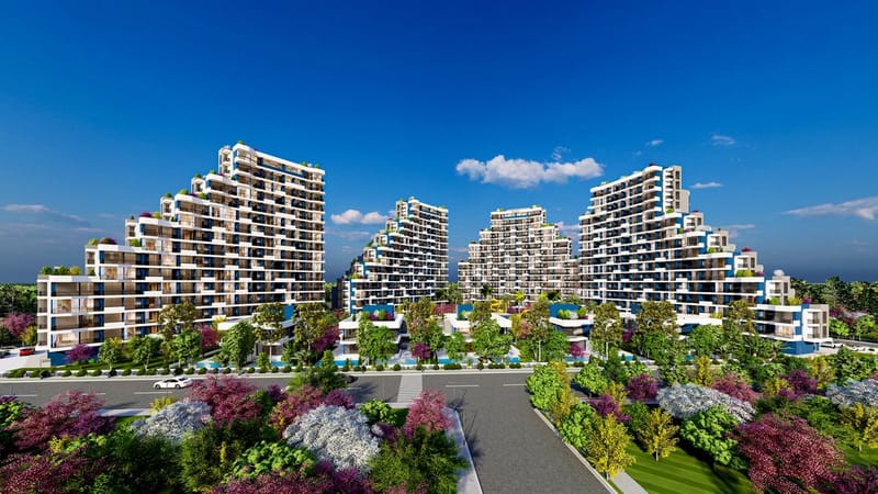 Новый жилой комплекс в Мерсине (022164) — фото 11