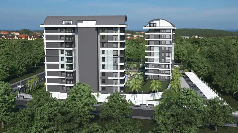 Квартиры в новом жилом комплексе от застройщика в районе Демирташ (010293) — фото 17