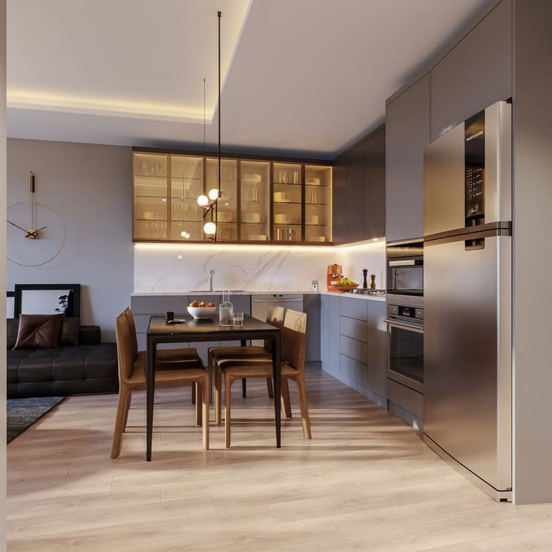 Апартаменты в современном жилом комплексе от застройщика (004486) — фото 21