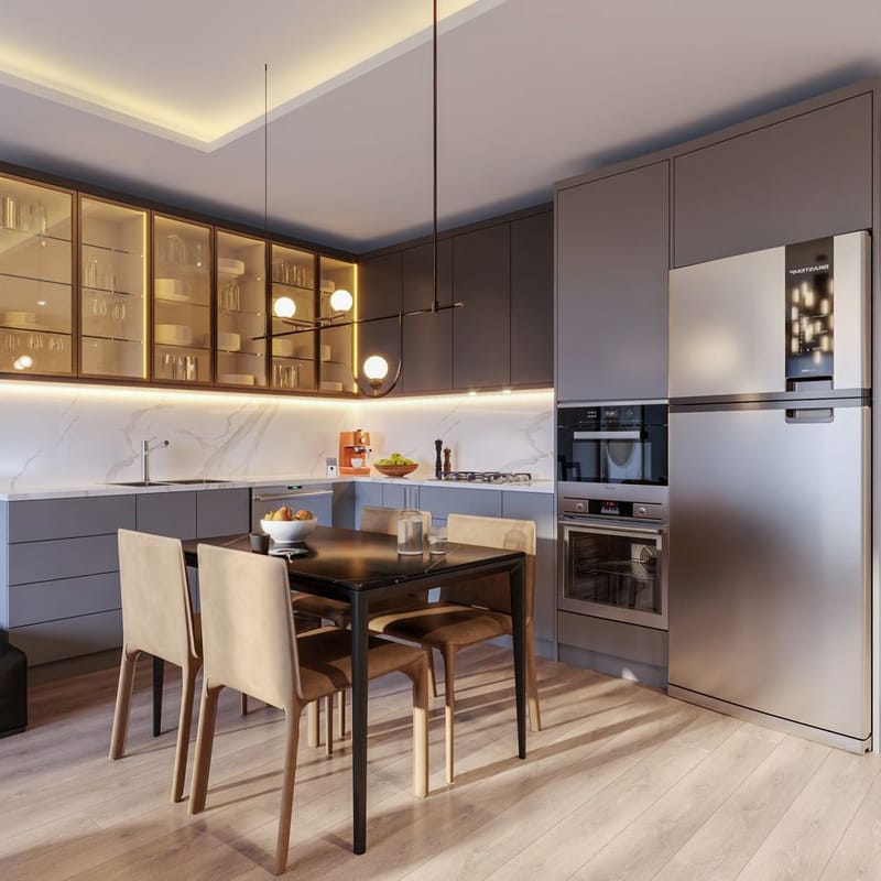 Апартаменты в современном жилом комплексе от застройщика (004486) — фото 22