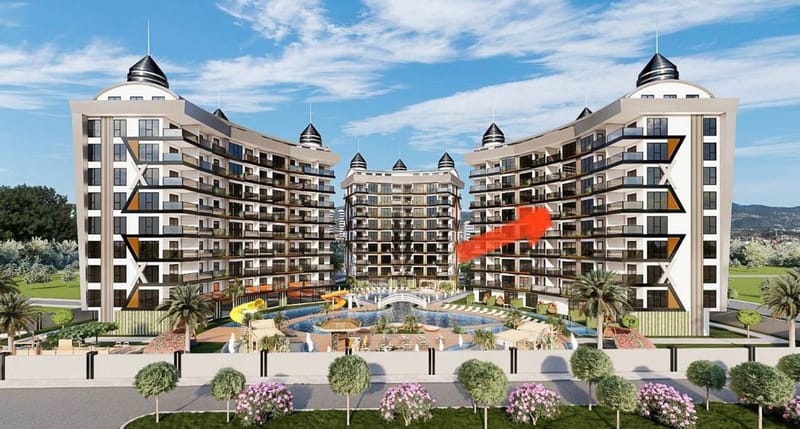 Квартира от инвестора в комплексе с инфраструктурой, район Паяллар (18600) — фото 1