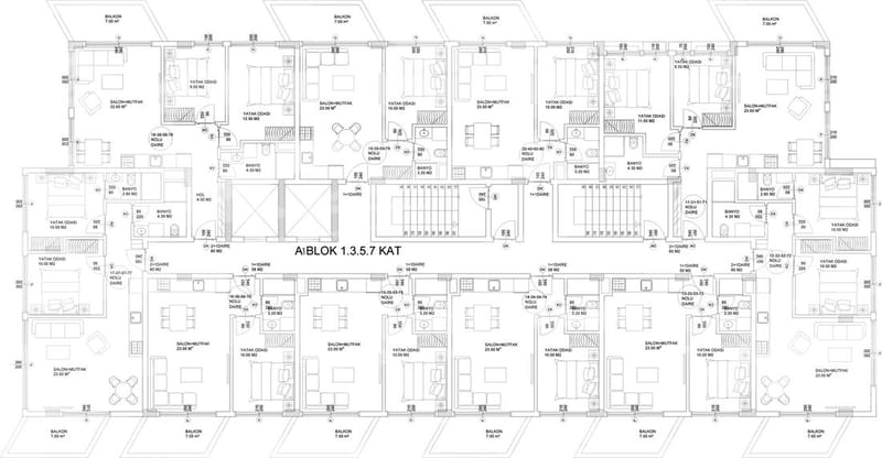 Квартира от инвестора в жилом комплексе, район Авсаллар (19000) — фото 24