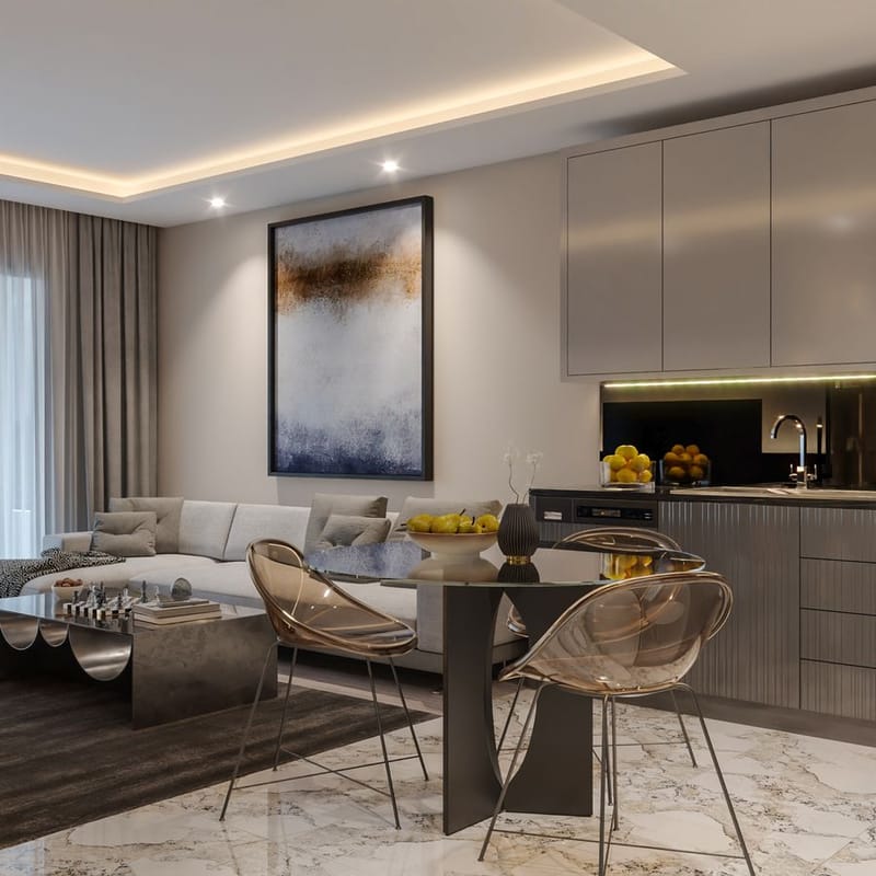 Уютные квартиры от застройщика в Мерсине (001487) — фото 13