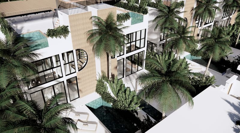 Роскошные виллы на берегу океана в Переренане, в живописном районе Чангу (007492) — фото 1