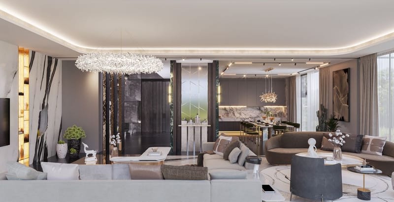 Комплекс роскошных вилл от известного застройщика в районе Бекташ (011252) — фото 30