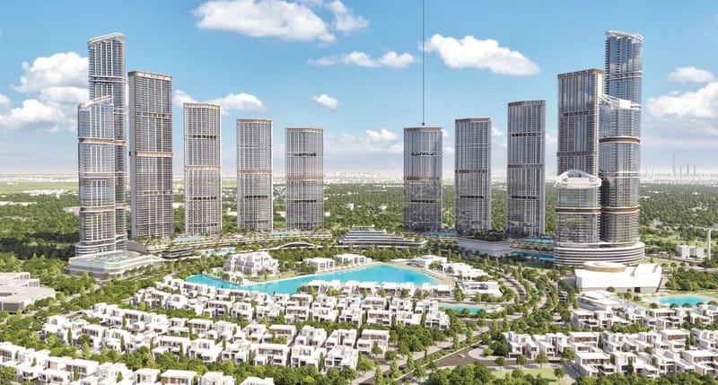 Апартаменты в новом высотном комплексе, Дубай (002495) — фото 1