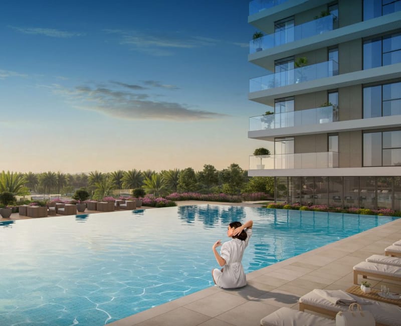 Апартаменты с современным дизайном в новом жилом комплексе в районе Dubai Hills (004495) — фото 5