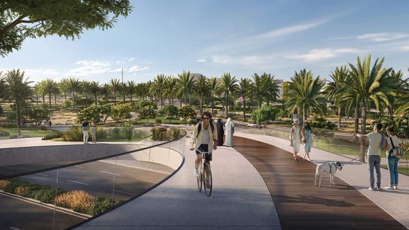 Комплекс таунхаусов  в прекрасном районе Expo City Dubai (005495) — фото 7