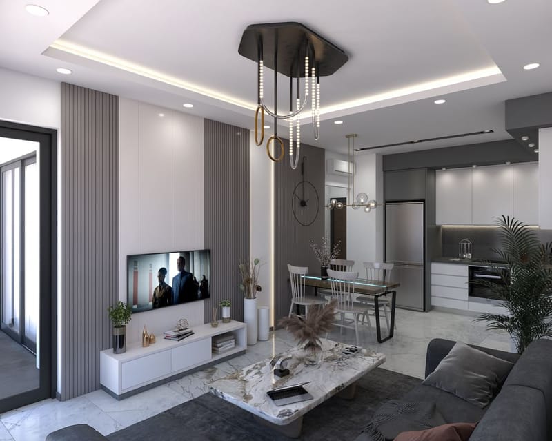 Квартиры в роскошном комплексе на второй береговой линии в районе Каргыджак (00758) — фото 23