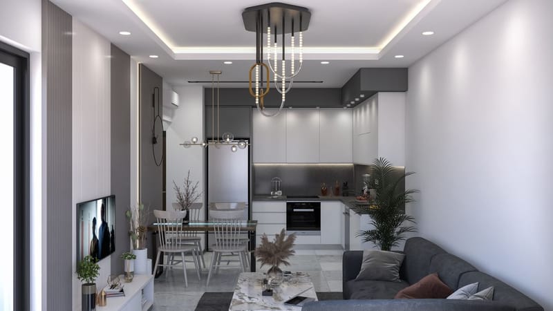 Квартиры в роскошном комплексе на второй береговой линии в районе Каргыджак (00758) — фото 25