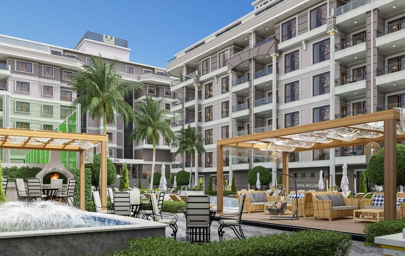 Квартиры в роскошном комплексе на второй береговой линии в районе Каргыджак (00758) — фото 6