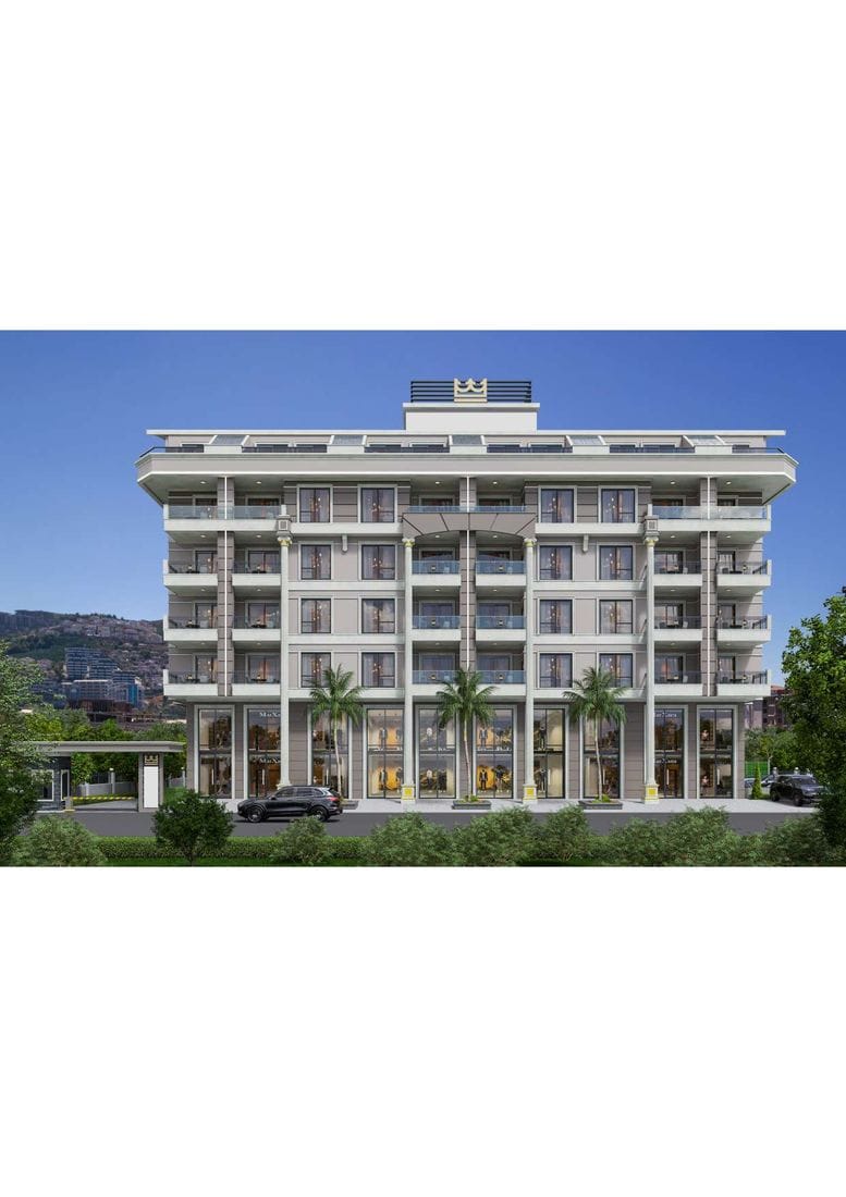 Квартиры в роскошном комплексе на второй береговой линии в районе Каргыджак (00758) — фото 1