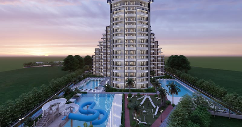 Квартиры в новом масштабном курортном комплексе в районе Газиверен (037157) — фото 5