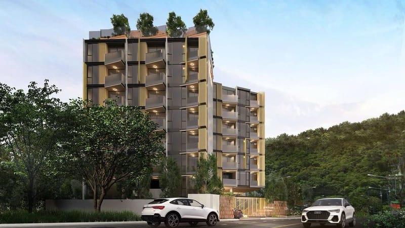 Апартаменты в пешей доступности до пляжа в самом сердце Пхукета (003140) — фото 1