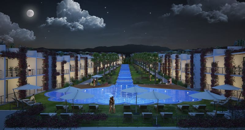 Квартиры студии в красивой зеленой зоне Эсентепе (010194) — фото 15