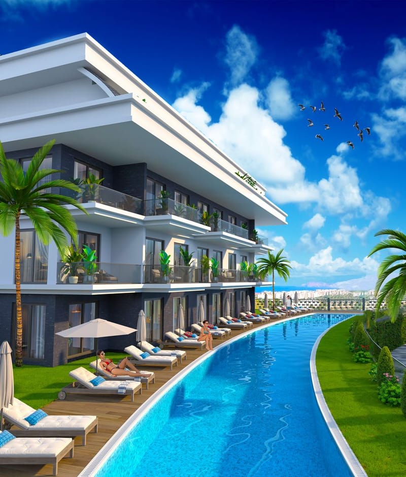 Элитный комплекс апартаментов от застройщика в районе Каргыджак (03025) — фото 18