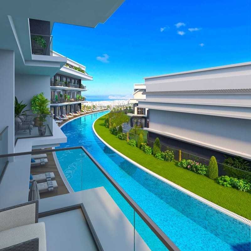 Элитный комплекс апартаментов от застройщика в районе Каргыджак (03025) — фото 17