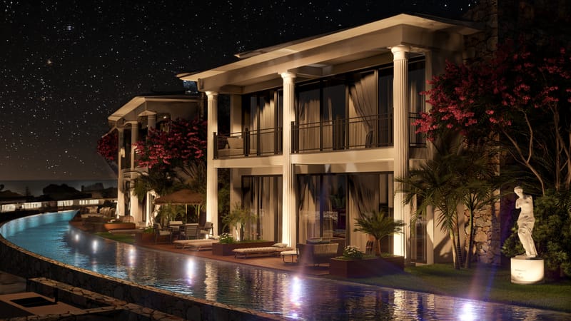 Комплекс апартаментов в живописном районе Татлысу на первой береговой линии (011194) — фото 9