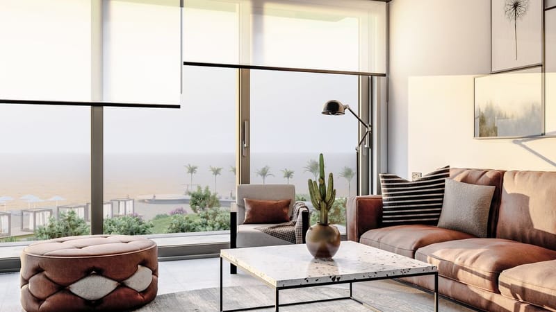 Комплекс просторных апартаментов в отличном месте на первой береговой линии в районе Эсентепе (001498) — фото 28