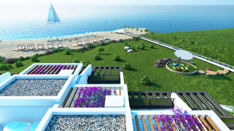 Комплекс просторных апартаментов в отличном месте на первой береговой линии в районе Эсентепе (001498) — фото 8