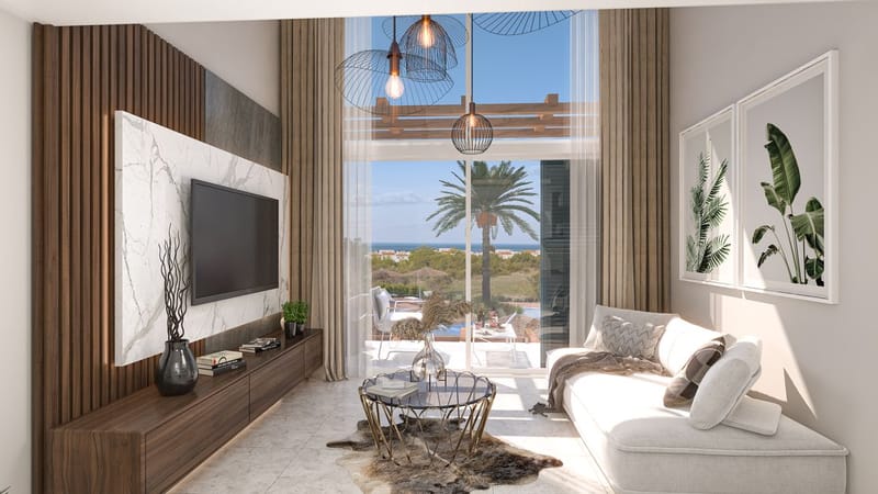 Современные апартаменты в жилом комплексе от застройщика в Гирне, Эсентепе (005498) — фото 20