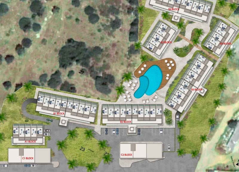 Современные апартаменты в жилом комплексе от застройщика в Гирне, Эсентепе (005498) — фото 18