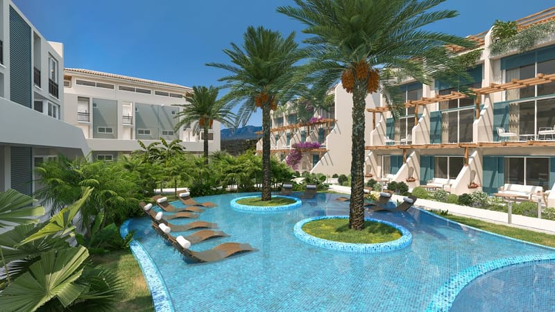 Современные апартаменты в жилом комплексе от застройщика в Гирне, Эсентепе (005498) — фото 11