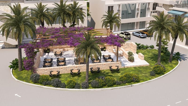 Современные апартаменты в жилом комплексе от застройщика в Гирне, Эсентепе (005498) — фото 6