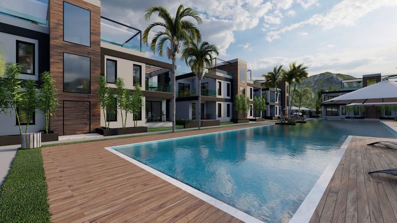 Апартаменты с уникальным дизайном в новом жилом комплексе в районе Боаз (001499) — фото 3