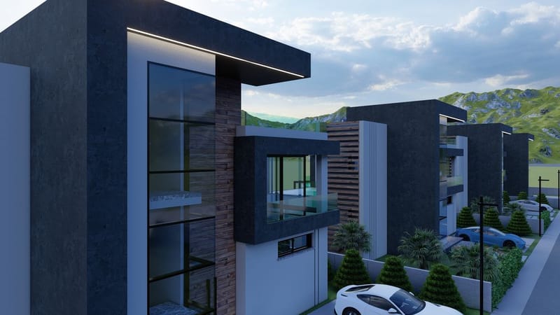 Апартаменты с уникальным дизайном в новом жилом комплексе в районе Боаз (001499) — фото 38