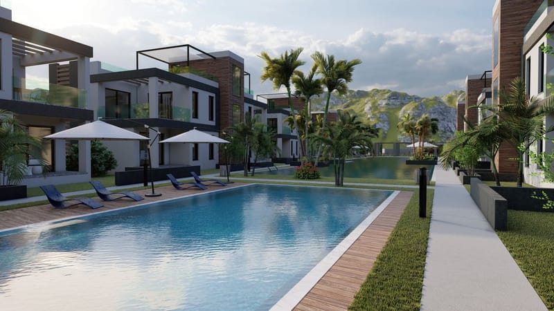 Апартаменты с уникальным дизайном в новом жилом комплексе в районе Боаз (001499) — фото 19