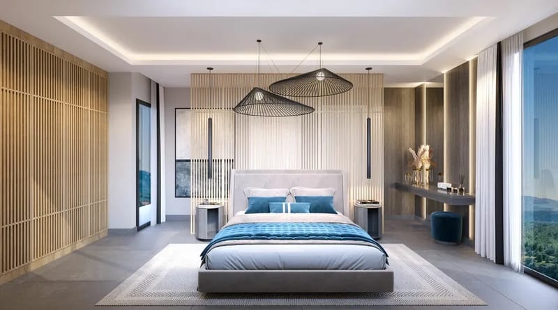 Роскошные виллы с видами на море и горы в Эсентепе (001108) — фото 12