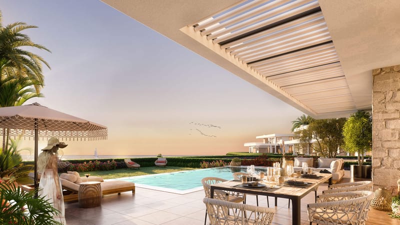 Роскошные виллы с видами на море и горы в Эсентепе (001108) — фото 3