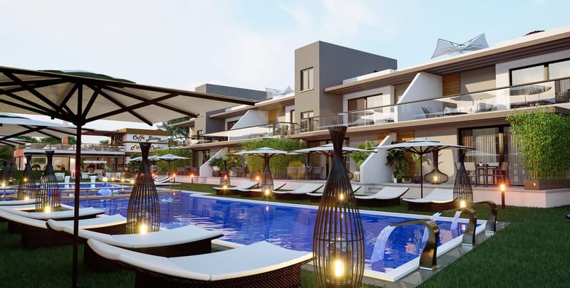 Современный жилой комплекс апартаментов в районе Искеле (004109) — фото 27